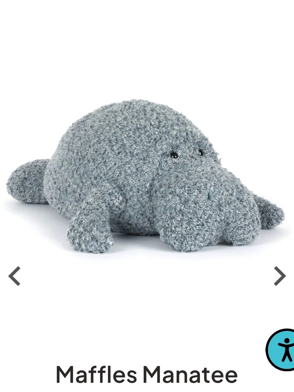 Jellycat Maffles Manatee